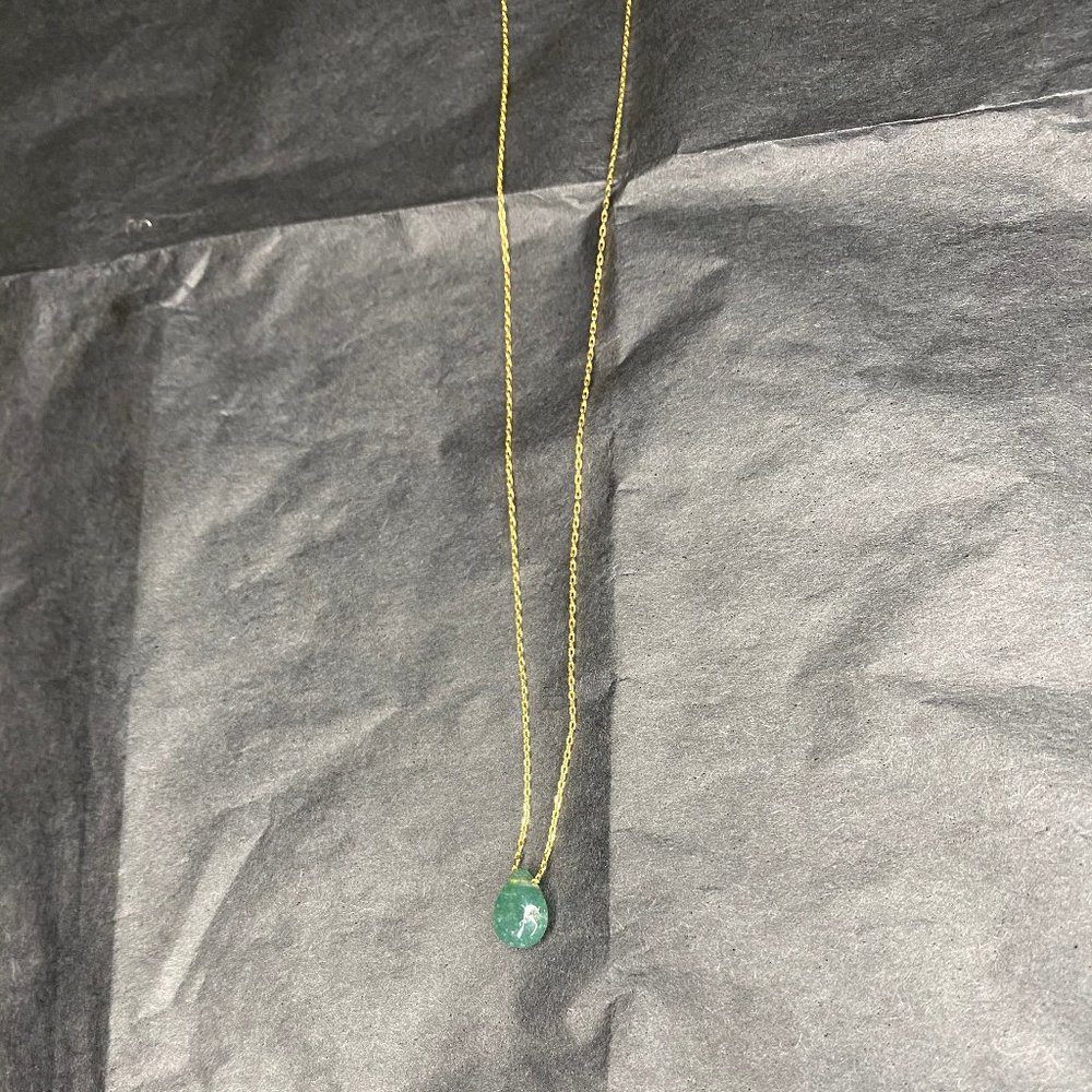 Gold Semi Precious Stone Necklace